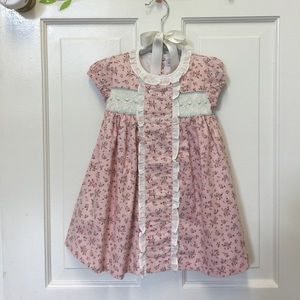 SOLD New Princess Charlotte-inspired smocked dress